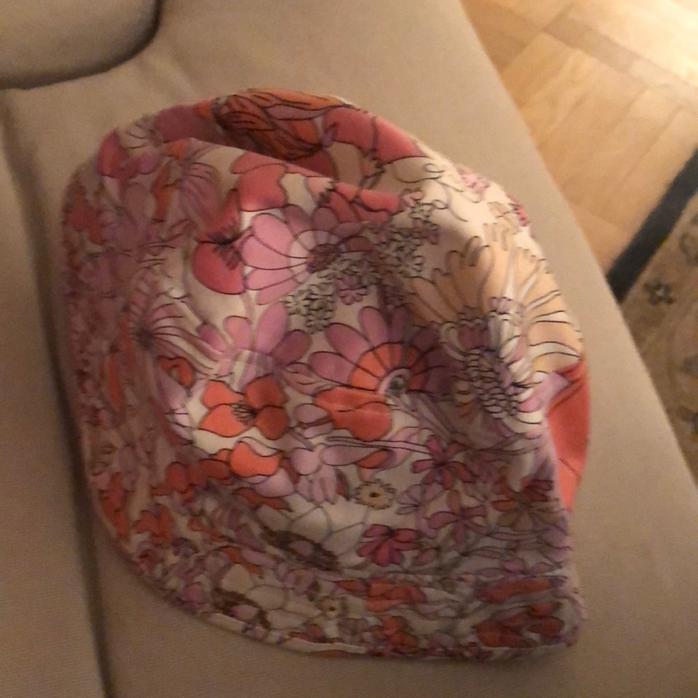 Liberty of London for Target pink floral bucket hat